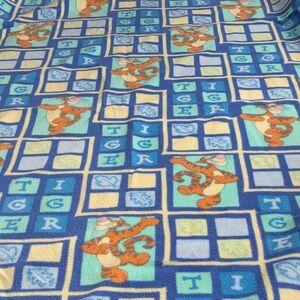 Handmade Tigger fleece blanket